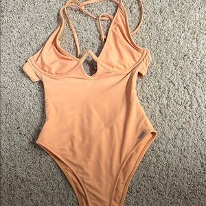 Peach One-Piece Swimsuit